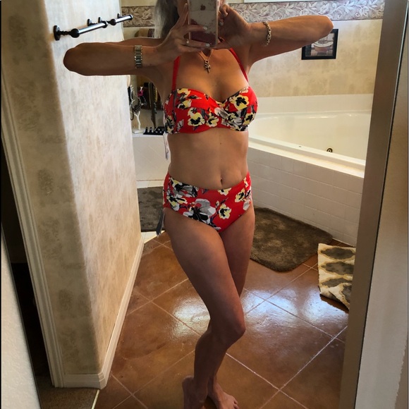 NWT Fantasie Calabria red bikini small/30DDD - Picture 2 of 8